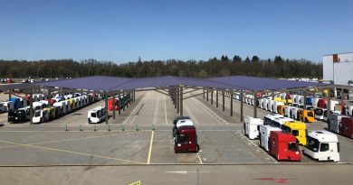 Bourg-en-Bresse’deki Renault Trucks Tesisi Güneş Enerjisiyle Donatılıyor
